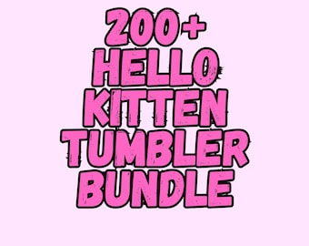 200+ Hello Kitten Tumbler Wrap, 20oz Tumbler Wrap Sublimation, Cartoon Tumbler Wrap, 20oz Tumbler Wrap, Premium Kitten Tumbler Wrap Bundle