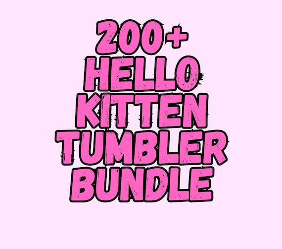200+ Hello Kitten Tumbler Wrap, 20oz Tumbler Wrap Sublimation, Cartoon Tumbler Wrap, 20oz Tumbler Wrap, Premium Kitten Tumbler Wrap Bundle