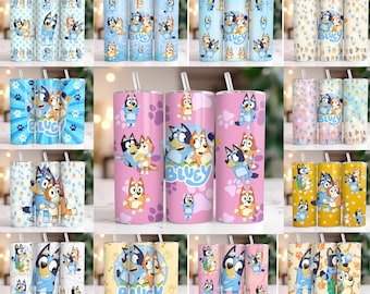 26+ Blue Dog Tumbler Wrap, 20oz BlueDog Tumbler Wrap Bundle, 20 oz Tumbler Png Design, Cute Bluedog Tumbler Wrap, Blue Dog Tumbler Bundle