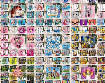 1200+ Cartoon Tumbler Wrap, 20oz Tumbler Wrap Sublimation, Childrens Cartoon Tumbler Wrap, 20oz Kids Tumbler Wrap, Tumbler Wrap Bundle