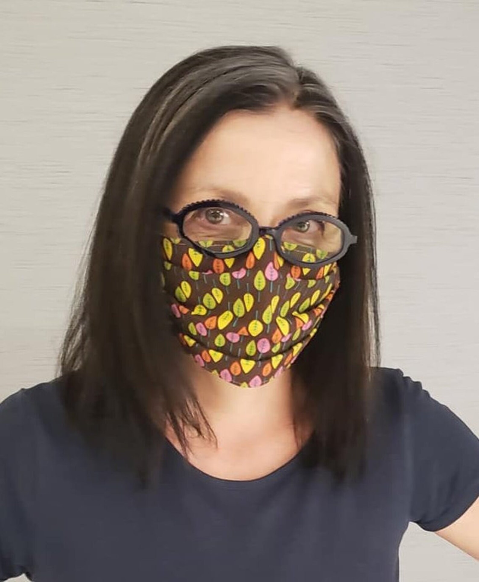 Face Mask for Teachers With Elastic Ear Loops Washable Etsy