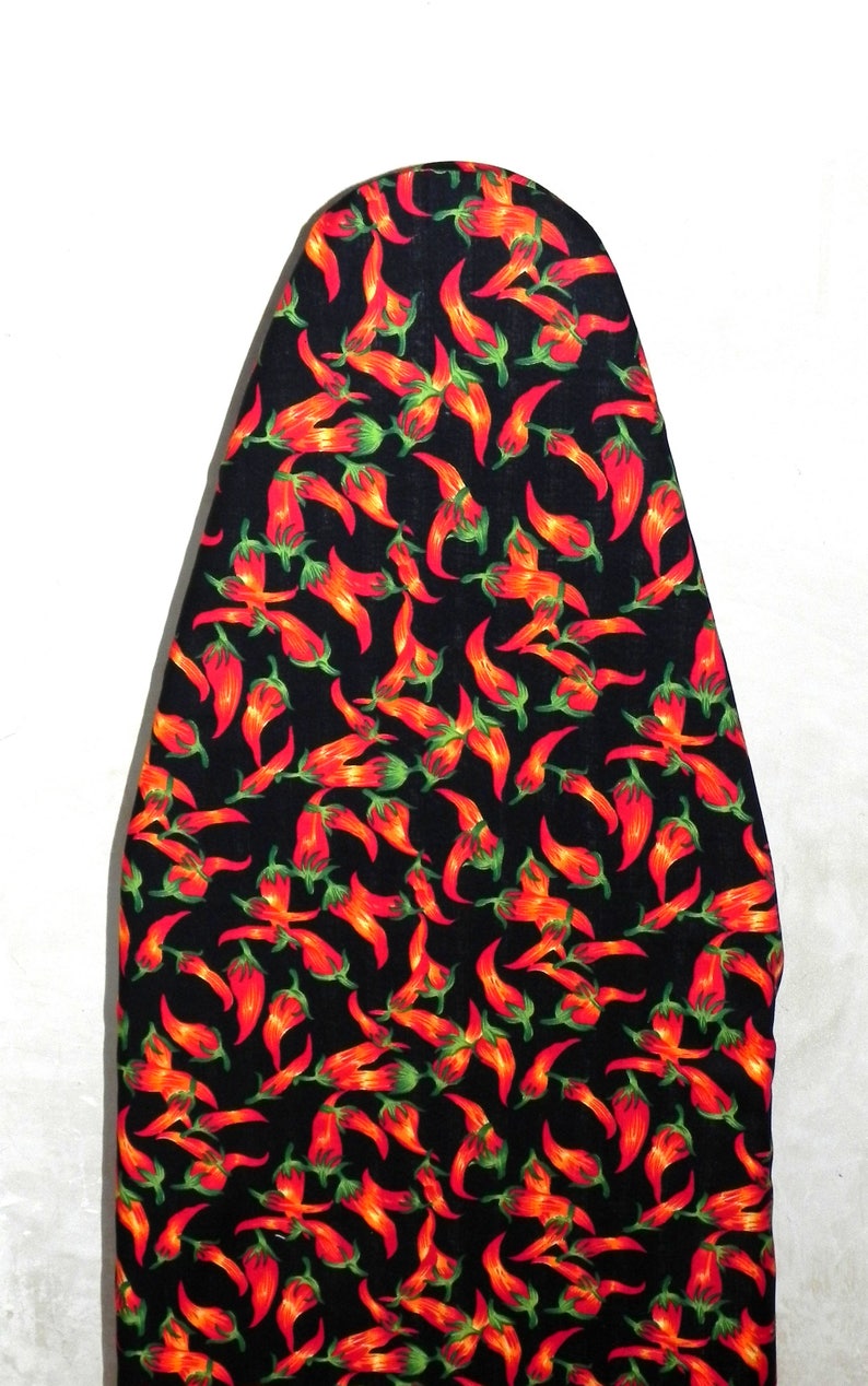 TABLETOP Ironing Board Cover Red Hot Chili Peppers Fabric Etsy