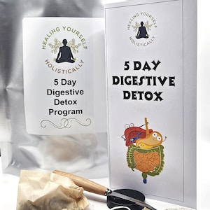 5-daagse spijsverteringsdetox: kruidenreinigingsprogramma