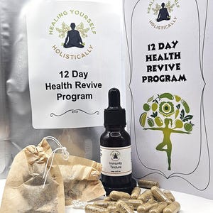 12-daags kruidendetoxprogramma: reiniging van het hele lichaam, darmgezondheid, immuniteitsboost