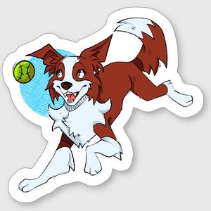 Border Collie Sticker