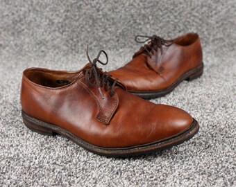 Allen Edmonds Hillcrest Derby Dress Shoes Walnut Leather  display picture 1