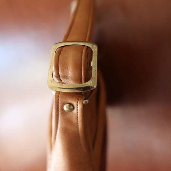 Brown Patchwork Leather Adjustable Shoulder Bag H… - image 6