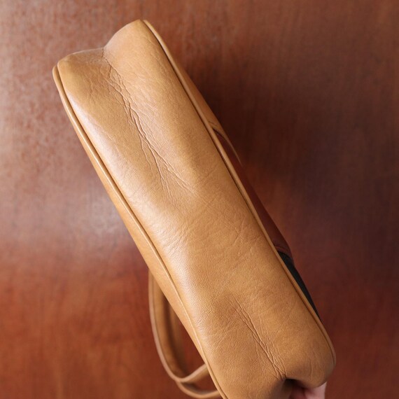 Brown Patchwork Leather Adjustable Shoulder Bag H… - image 10