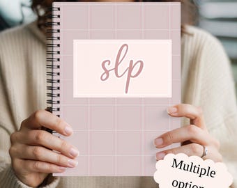 Speech Language Pathologist Notebook | SLP gift | Speech Therapist Spiral Notebook | SLP appreciation gift