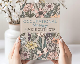 Personalized Occupational Therapist Notebook | OT gift | COTA gift | Occupational Therapist Graduation Gift | Custom Name OTR Notebook