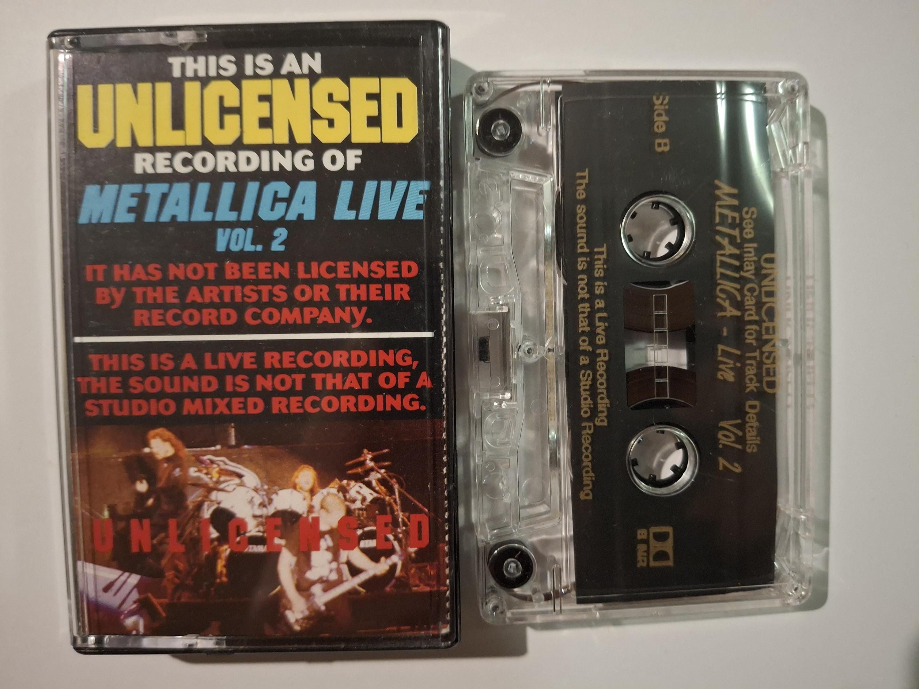 Metallica Live Records - Etsy