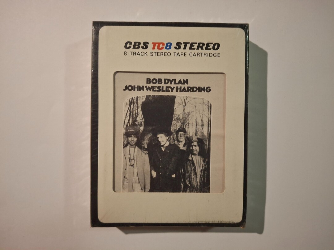 Rare Sealed BOB DYLAN John Wesley Harding 8-track Vintage 1968 US Red ...