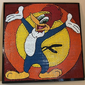 3D Woody Woodpecker Screw Sculpture