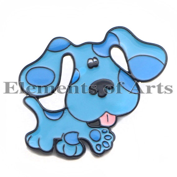 Blues Clues Cartoon Soft Enamel Pin Lapel Pin Cartoon Etsy