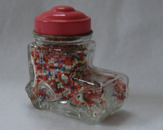 Vintage Glass Car Candy Holder Etsy