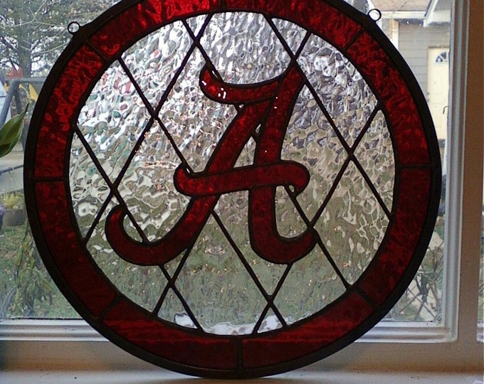 Alabama Crimson Tide Suncatcher Etsy