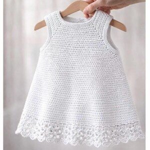 Willow Collection Handmade Crochet Tank Top, Baby Toddler Cotton Shirt, Boho Kids Apparel image 2