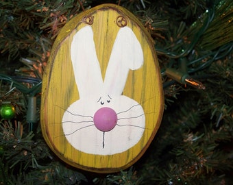 EGG and Bunny Ornament