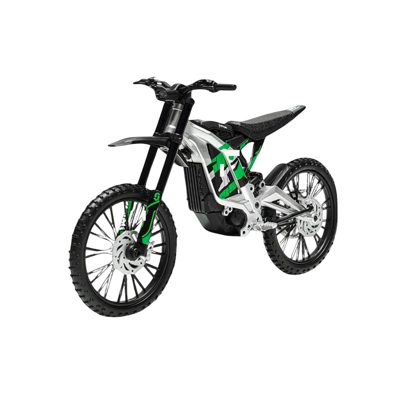 1:12 Surron Electric Mini Bike Model – Original Edition Green