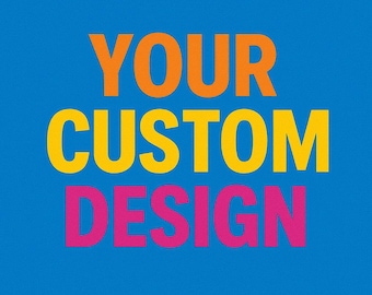Custom DTF Transfer, Personalized Ready To Press DTF, Custom Logo Design Iron On Transfer, Custom Dtf Print, Custom Diy Ready For Press Dtf