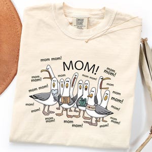 Seagull Mom Mom Mom DTF Transfer, Disney Seagulls Mom Ready To Press DTF, Disney Finding Nemo Seagulls Iron On, Disney Mom Dtf Print
