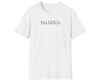 Graffiti-Inspired Unisex Softstyle T-Shirt, Urban Wear, Casual Tee, Street Style Fashion, Gift for Artists, Trendy Graphic Shirt