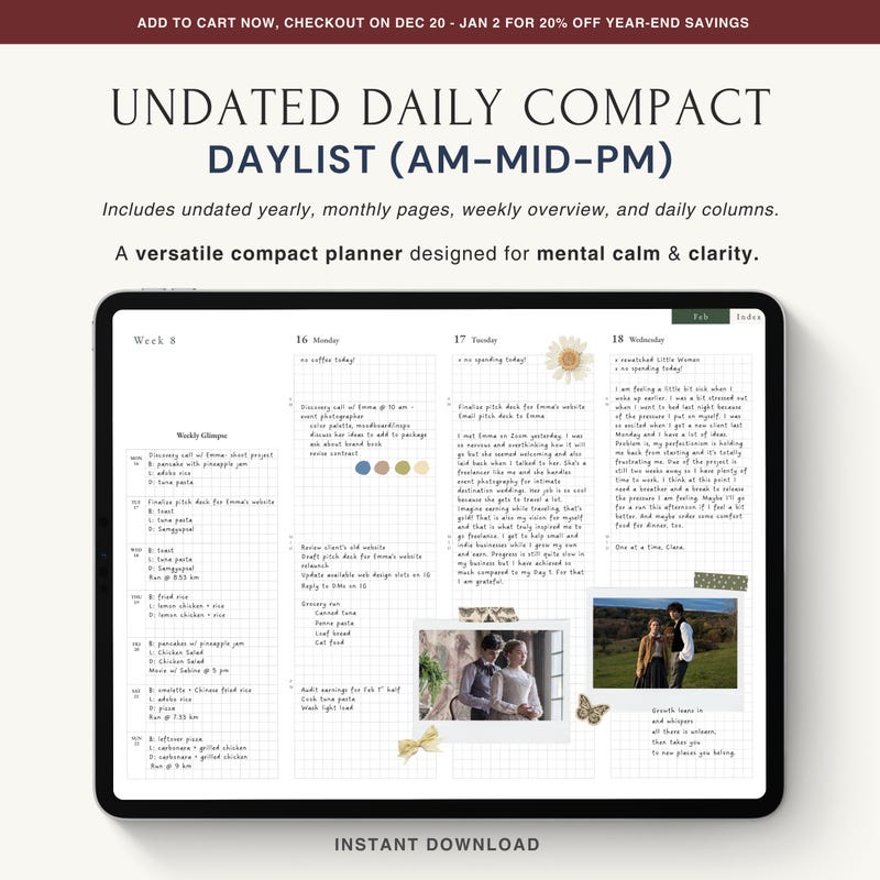 Take a Note 2026 Planner - Etsy