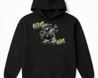 Air Max 95 Big Bubble Neon Yellow Black Cool Grey 2026 OG T Shirt Match BEAR KING