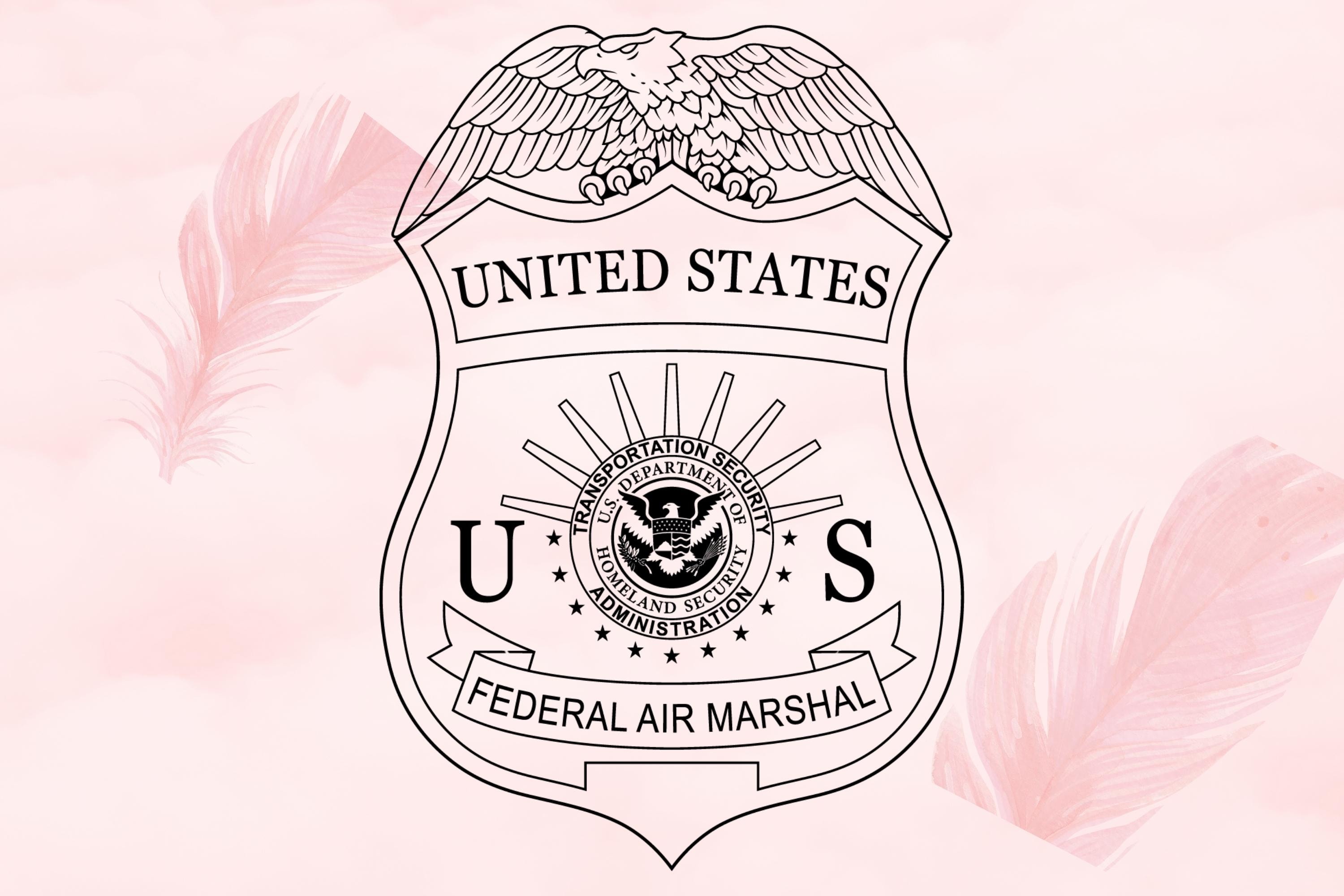 The Badge of the US Federal Air Marshal Service SVG Bundle
