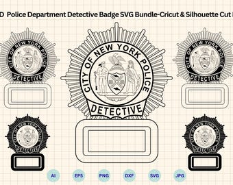 Brooklyn99 にインスパイアされたニューヨーク市警察の刑事バッジ