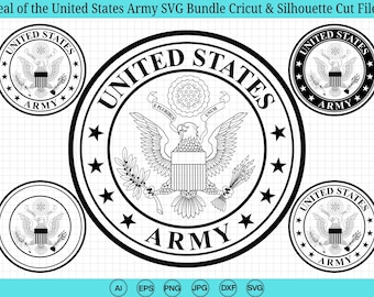 United States Army US Seal American Logo Sticker Bumper Decal #S21