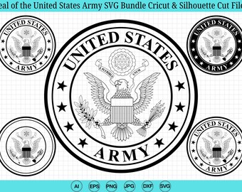 thumbnail image 2 of WarlordOne Department Of The Army Seal Sticker - Vinyl Decal, United States Armed Forces Graphic 2 of 4
