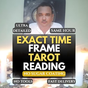 Exakt tidsram psykisk läsning | Tarotkort och klärvoyant insikt i samma timme | Noggranna tidsförutsägelser