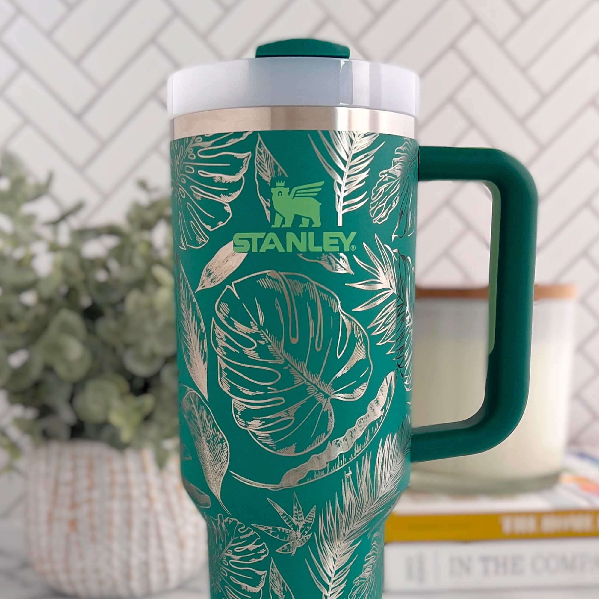 House Plant Custom Stanley Adventure Quencher 40 oz tumbler