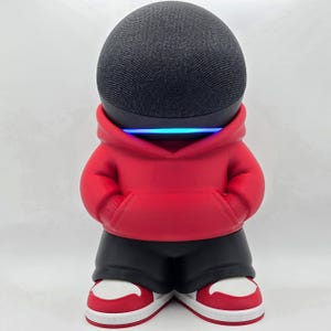 Echo Budz | Echo Dot 第4世代および第5世代用キャラクター型スタンド | 3Dプリント製スピーカーホルダー