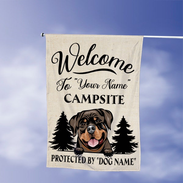 Camping Flag Etsy