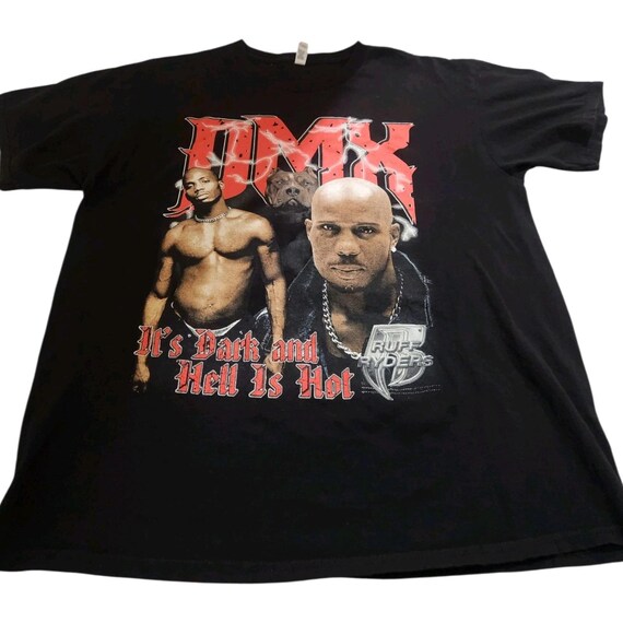 DMX Its Dark and Hell is Hot Ruff Ryders Album Graphic T Shirt