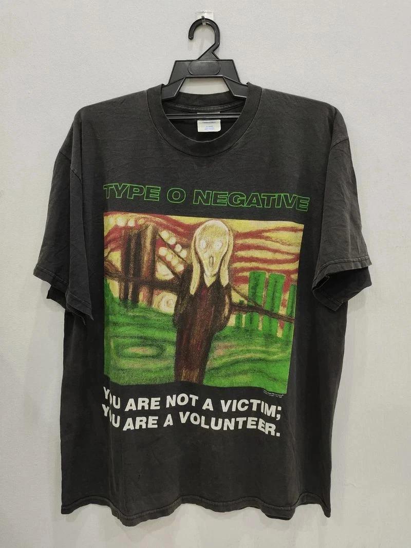 TYPE O NEGATIVE ヴィンテージTシャツ タイプオーネガティヴ 古着 Vintage 90's Type O Negative Band Black Unisex Tshirt - Etsy