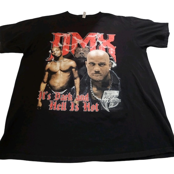 DMX Its Dark and Hell is Hot Ruff Ryders Album Graphic T Shirt