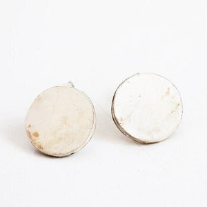 Modern Earrings, Statement earrings, Bold Silver studs, 40th birthday gifts for women, Contemporary jewellery, Bridesmaid Gift