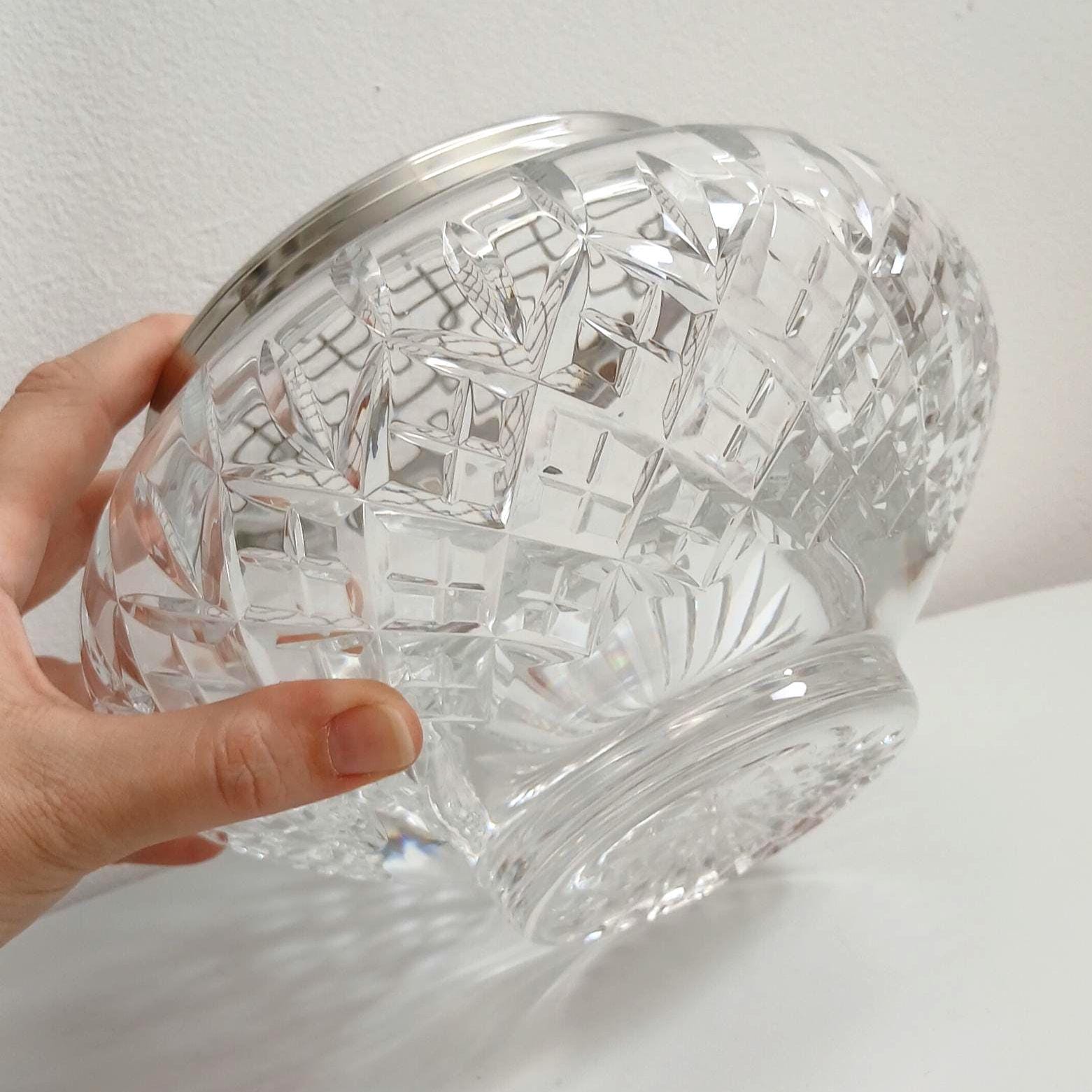 Stuart Crystal Rose Bowl - Etsy