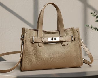 Women's Genuine Leather Bag / Medium Size Shoulder Bag For Ladies