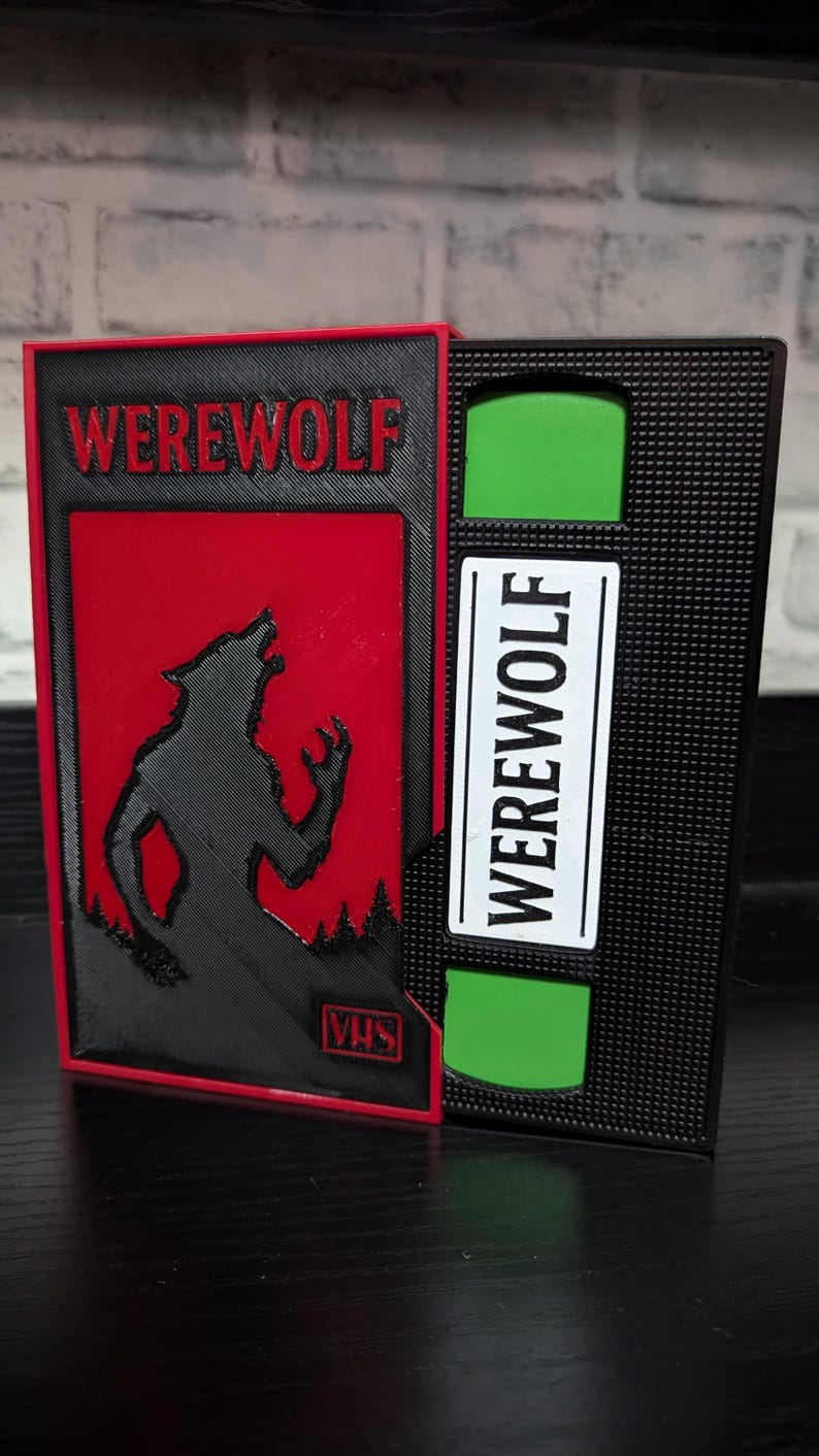 Werewolf VHS Deck Box - Etsy