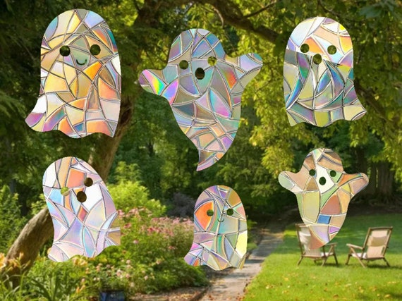 Autocollants Attrape-Soleil Prisme Pour Fenêtres - Créent Des Arcs-en-Ciel - Protection Oiseaux - Amovible