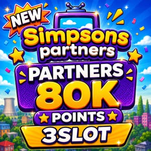 Monopoly_GO! (THE SIMPSONS) Partners Event - 3 platser - Full Carry 80 000 poäng