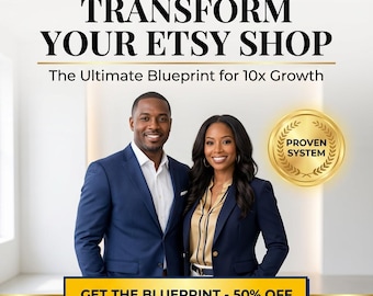 Etsy SEO Guide | Shop Audit Checklist & Sales Strategy | PDF Download for Sellers