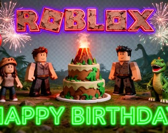 Paquete de jugador de Roblox PNG (5) / Arte de cumpleaños y Navidad Six Seven / Paquete digital instantáneo