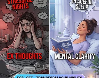 Single Mom Sleep Guide, Overcome Breakup Insomnia (PDF)