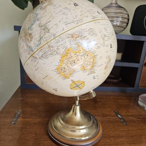Vintage Replogle 9 Inch World Classics Globe