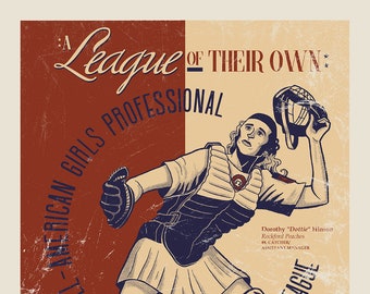 A League of Their Own - Screen Print